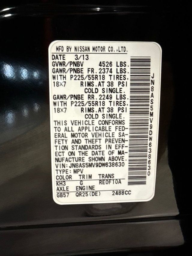 2013 Nissan Rogue  - 23053350 - 34