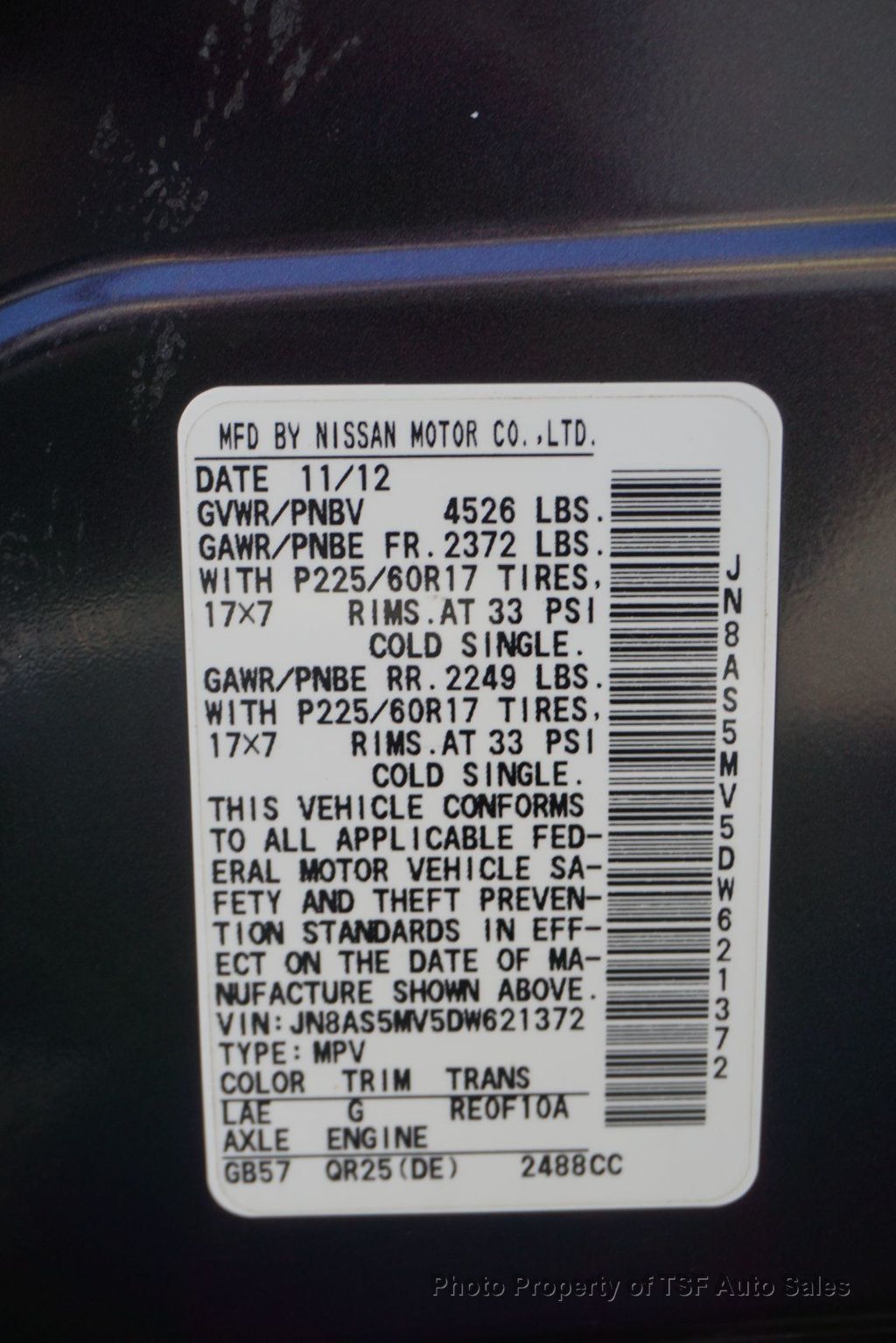 2013 Nissan Rogue AWD 4dr SL NAVIGATION REAR CAMERA LEATHER SUNROOF - 23021730 - 32