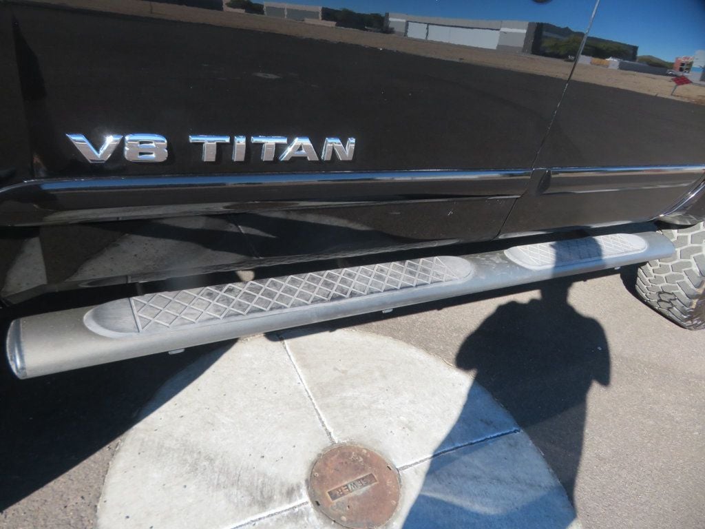 2013 Nissan Titan 4X4 LOW MILES LIFTED EXTRA CLEAN AZ TRUCK 4X4 TITAN V8  - 22672636 - 15