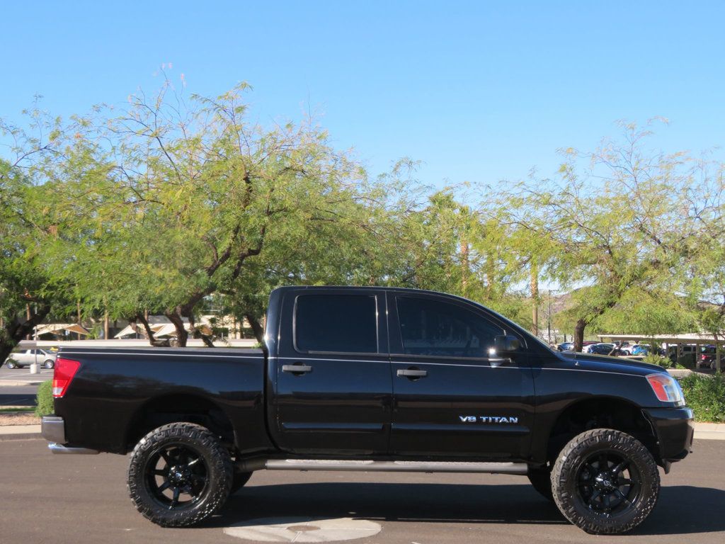 2013 Nissan Titan 4X4 LOW MILES LIFTED EXTRA CLEAN AZ TRUCK 4X4 TITAN V8  - 22672636 - 2