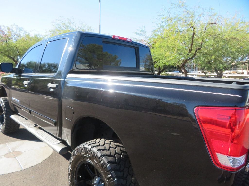 2013 Nissan Titan 4X4 LOW MILES LIFTED EXTRA CLEAN AZ TRUCK 4X4 TITAN V8  - 22672636 - 6