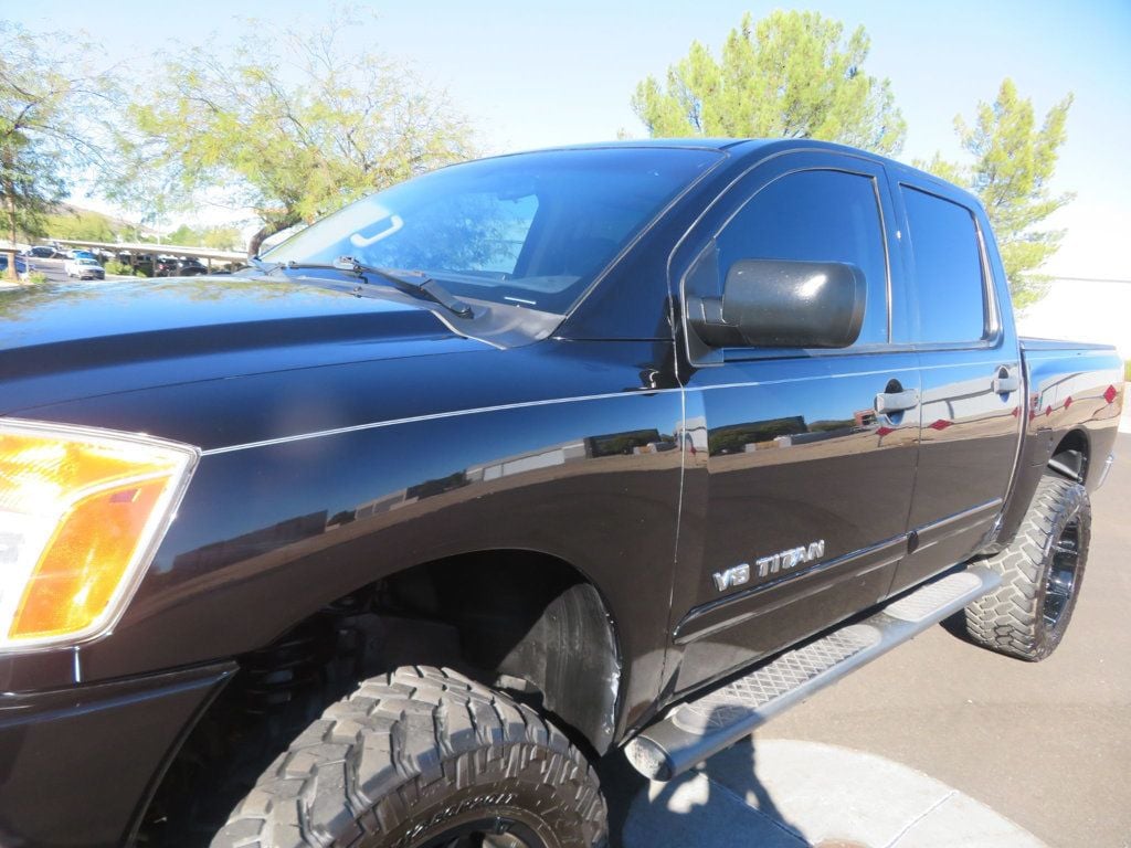 2013 Nissan Titan 4X4 LOW MILES LIFTED EXTRA CLEAN AZ TRUCK 4X4 TITAN V8  - 22672636 - 7