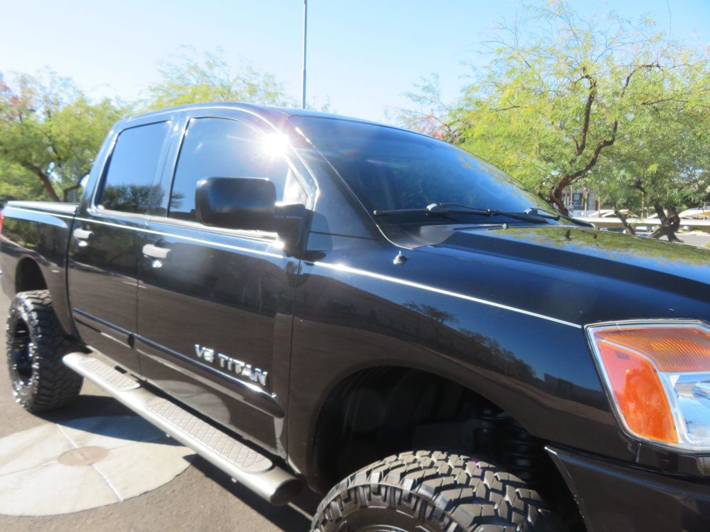 2013 Nissan Titan 4X4 LOW MILES LIFTED EXTRA CLEAN AZ TRUCK 4X4 TITAN V8  - 22672636 - 8