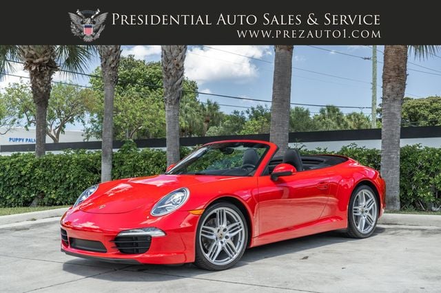 2013 Porsche 911 2dr Cabriolet Carrera - 23024180 - 0
