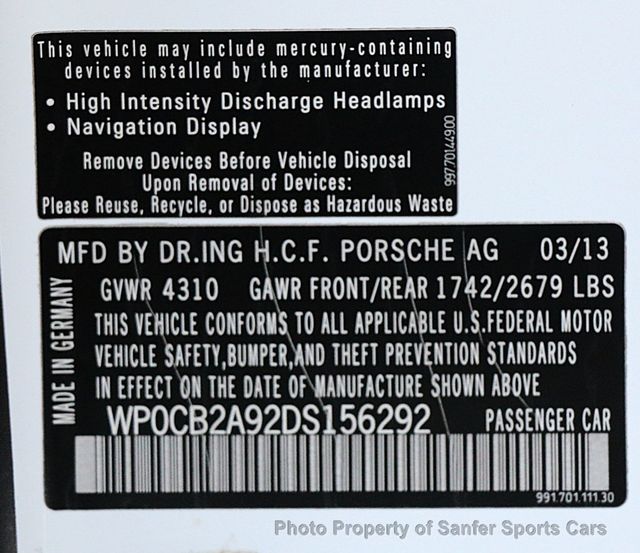 2013 Porsche 911 C4S - 22987712 - 45