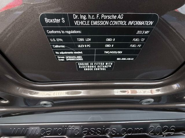 2013 Porsche Boxster S  - 23082478 - 10