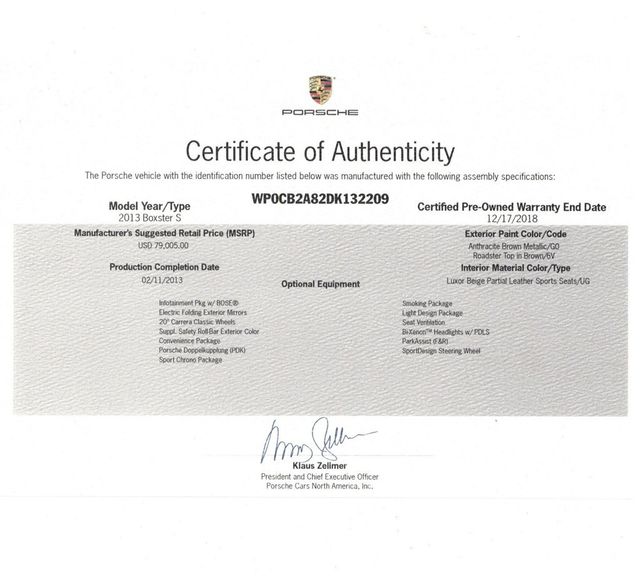 2013 Porsche Boxster S  - 23082478 - 94