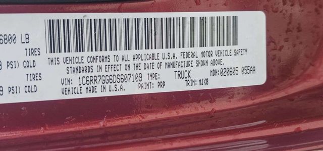 2013 Ram 1500 4WD Quad Cab 140.5" SLT - 23029185 - 9