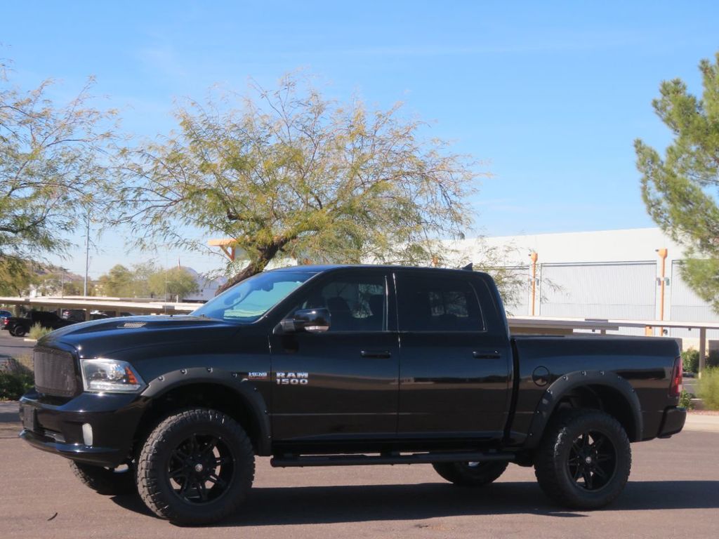 2013 Ram 1500 CREWCAB EXTRA CLEAN LIFTED NEW TIRES SPORT LOW MILES  - 22275394 - 0