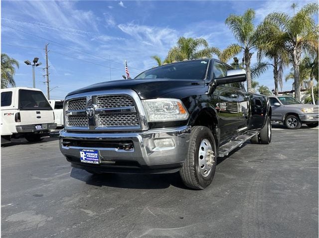 2013 Ram 3500 Crew Cab LARAMIE DUALLY 4X4 DIESEL NAV BACK UP CAM CLEAN - 22630321 - 26