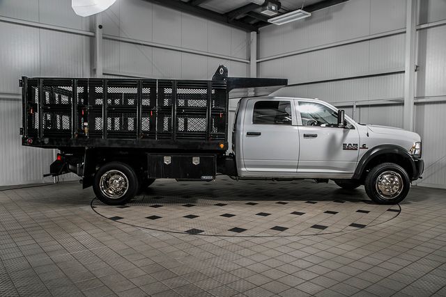 2013 Ram 5500 5500 CREW 4X4 * 6.7 CUMMINS * AISIN * 12' STAKE DUMP - 17227401 - 2