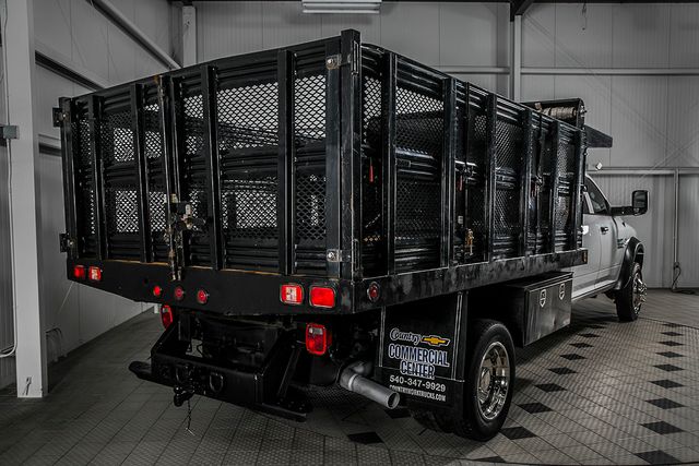 2013 Ram 5500 5500 CREW 4X4 * 6.7 CUMMINS * AISIN * 12' STAKE DUMP - 17227401 - 3