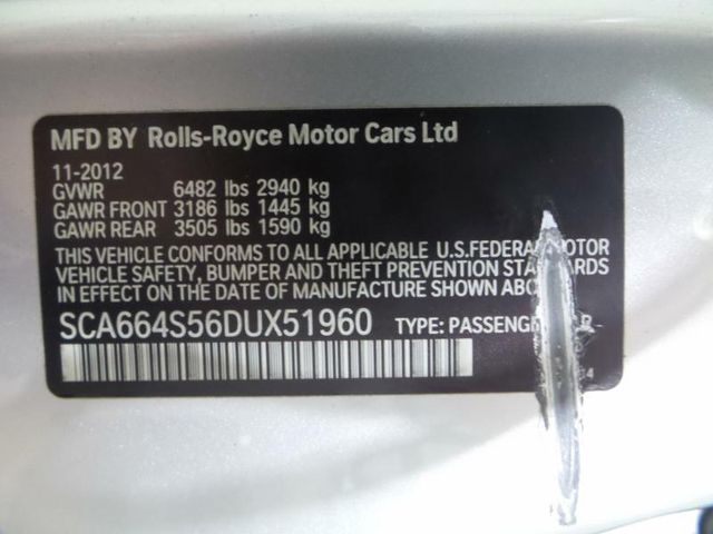 2013 Rolls-Royce Ghost 4dr Sedan - 15400163 - 15