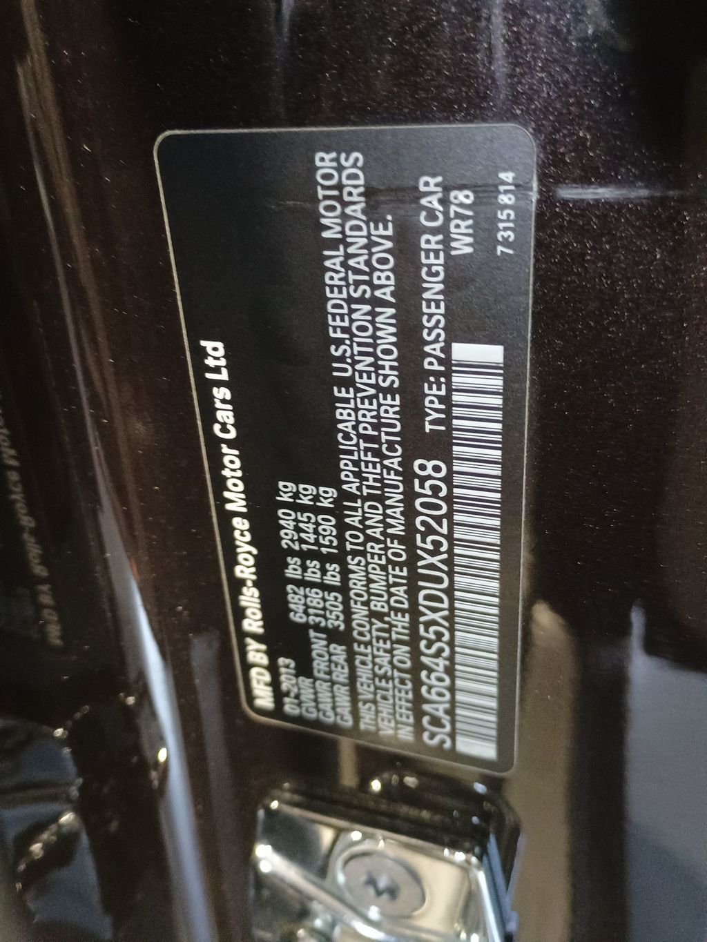 2013 Rolls-Royce Ghost 4dr Sedan Clean Carfax - 23020426 - 64