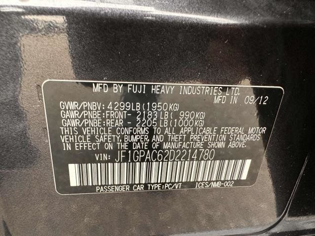 2013 Subaru Impreza Wagon 5dr Automatic 2.0i Premium - 22380267 - 14