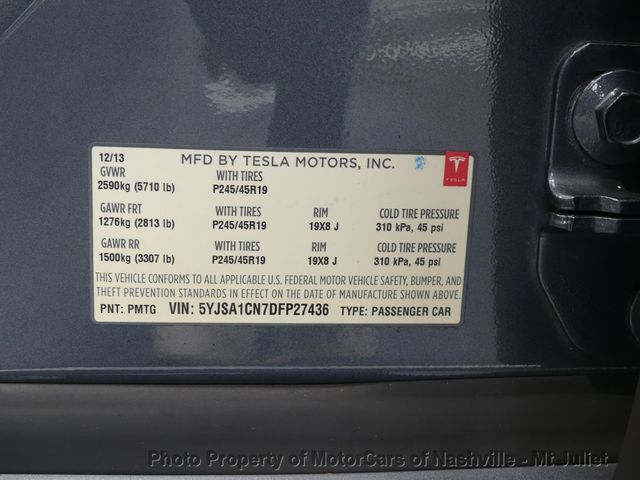 2013 Tesla Model S 4dr Sedan - 22575233 - 43