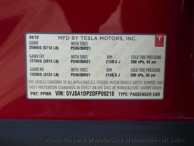 2013 Tesla Model S 4dr Sedan Performance - 22950763 - 49
