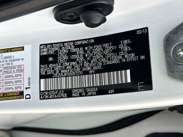 2013 Toyota 4Runner RWD 4dr V6 SR5 - 22995552 - 20