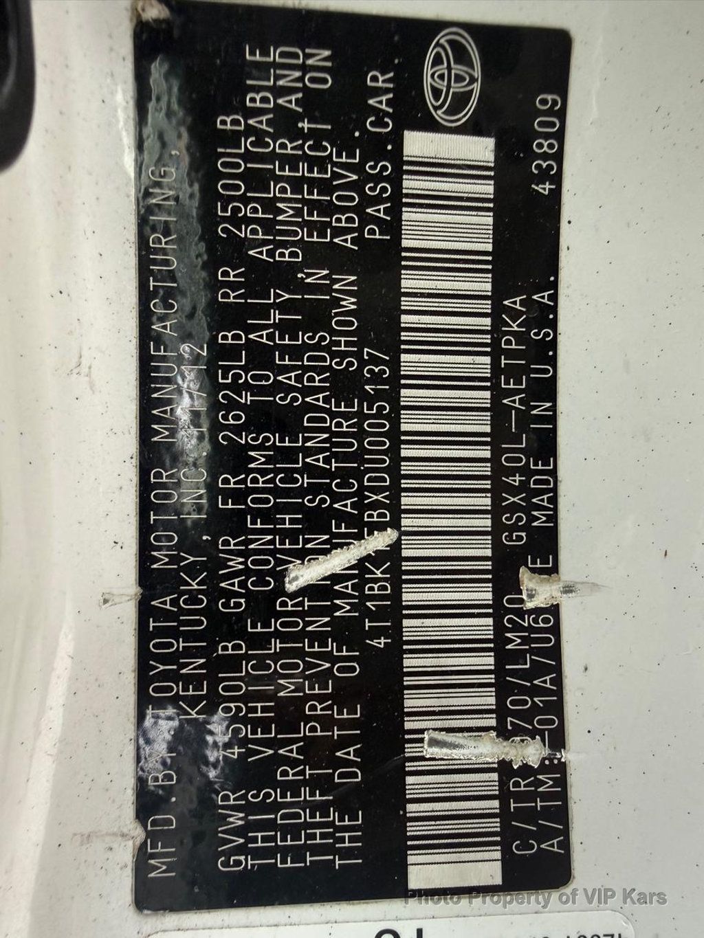 2013 Toyota Avalon 4dr Sedan Limited - 22949780 - 17