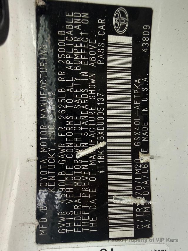 2013 Toyota Avalon 4dr Sedan Limited - 22949780 - 17