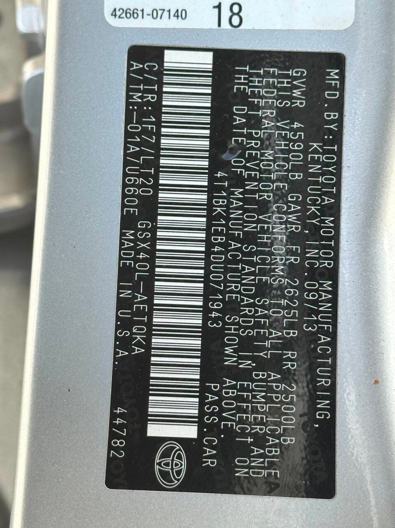 2013 Toyota Avalon XLE 4dr Sedan - 22883305 - 12