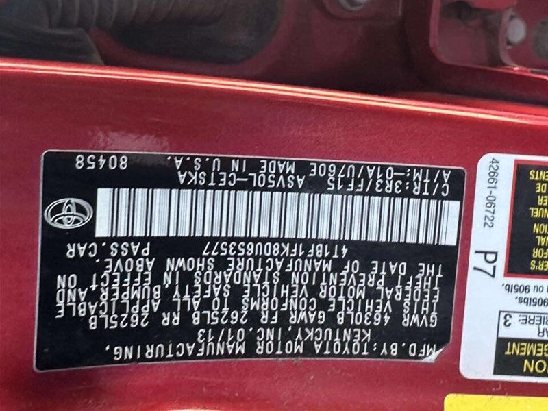 2013 Toyota Camry 4dr Sedan I4 Automatic SE - 22980686 - 21