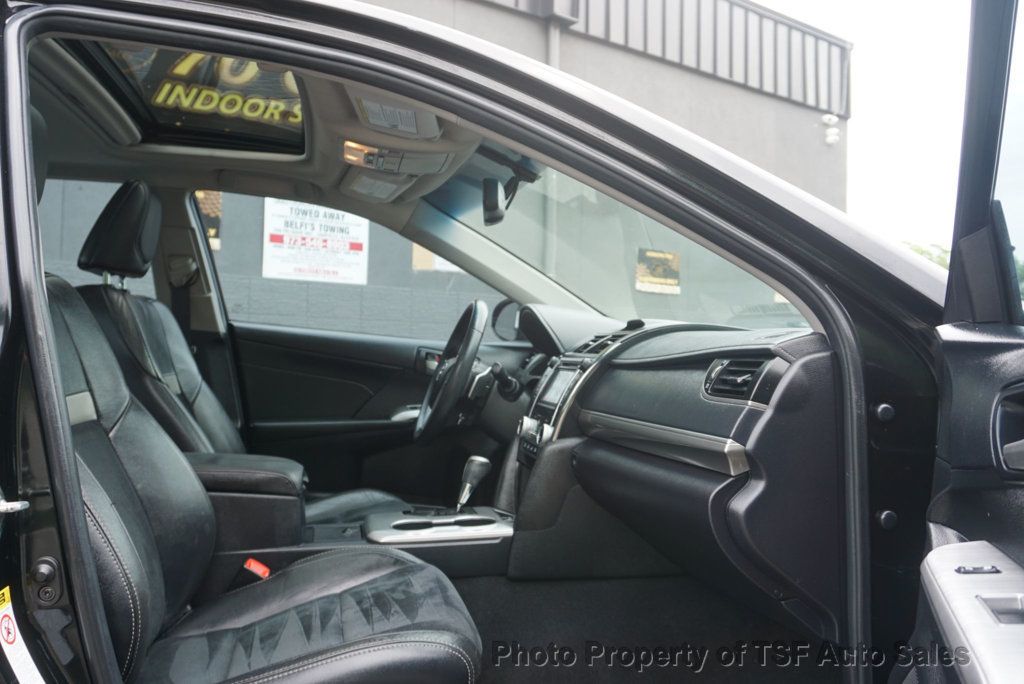 2013 Toyota Camry 4dr Sedan V6 Automatic SE NAVIGATION REAR CAMERA HEATED SEATS  - 23042688 - 10