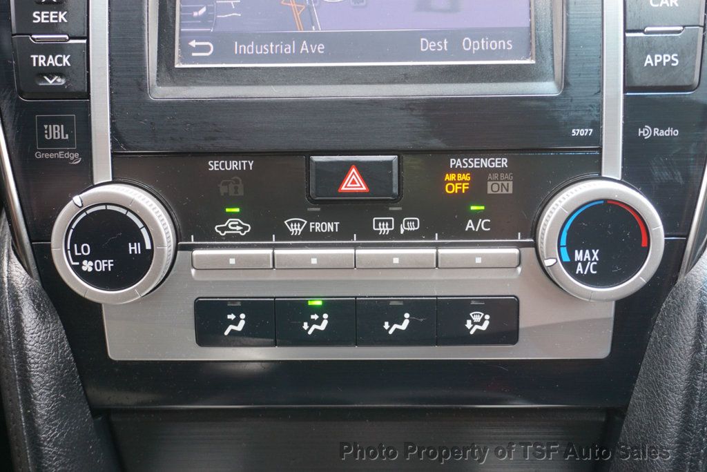2013 Toyota Camry 4dr Sedan V6 Automatic SE NAVIGATION REAR CAMERA HEATED SEATS  - 23042688 - 26