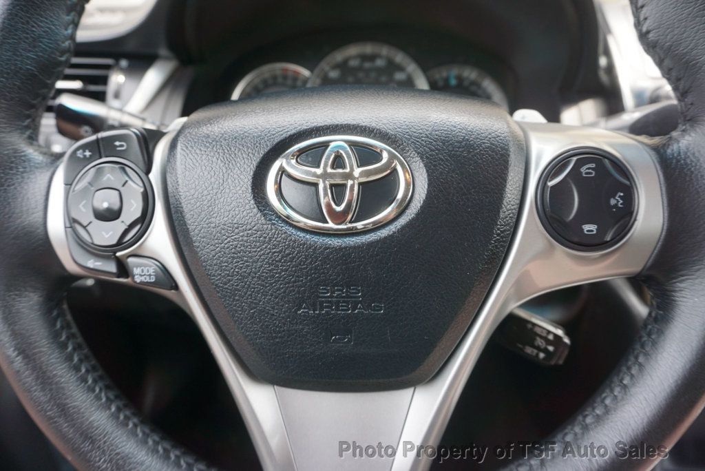 2013 Toyota Camry 4dr Sedan V6 Automatic SE NAVIGATION REAR CAMERA HEATED SEATS  - 23042688 - 29