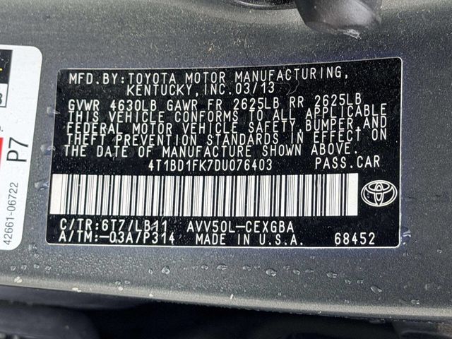 2013 Toyota Camry Hybrid 4dr Sedan XLE - 23029175 - 20