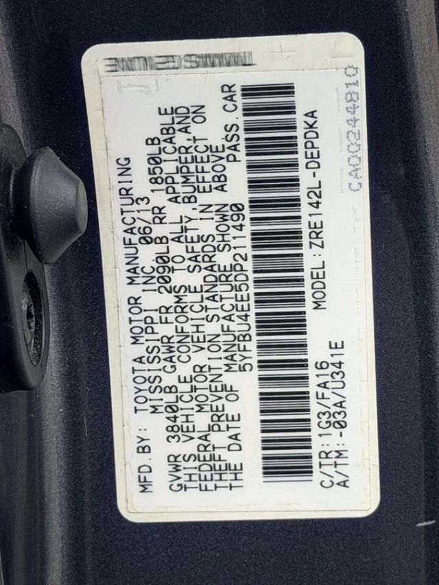 2013 Toyota Corolla LE 4dr Sedan 4A - 23046923 - 18