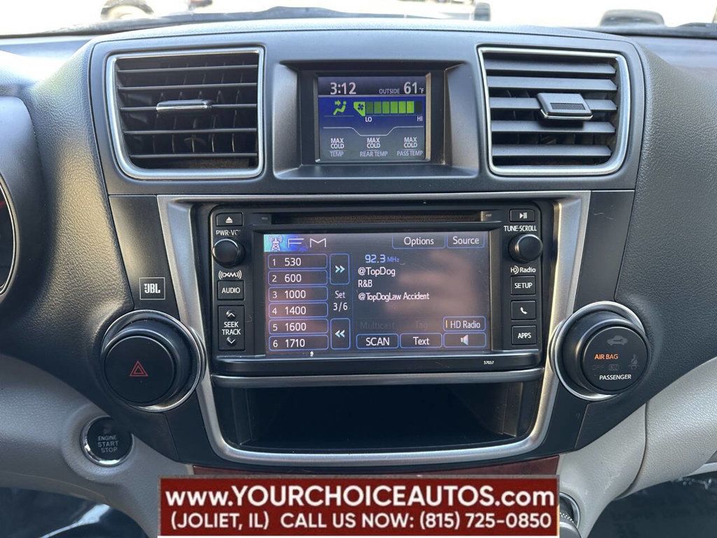 2013 Toyota Highlander Limited AWD 4dr SUV - 22845059 - 53