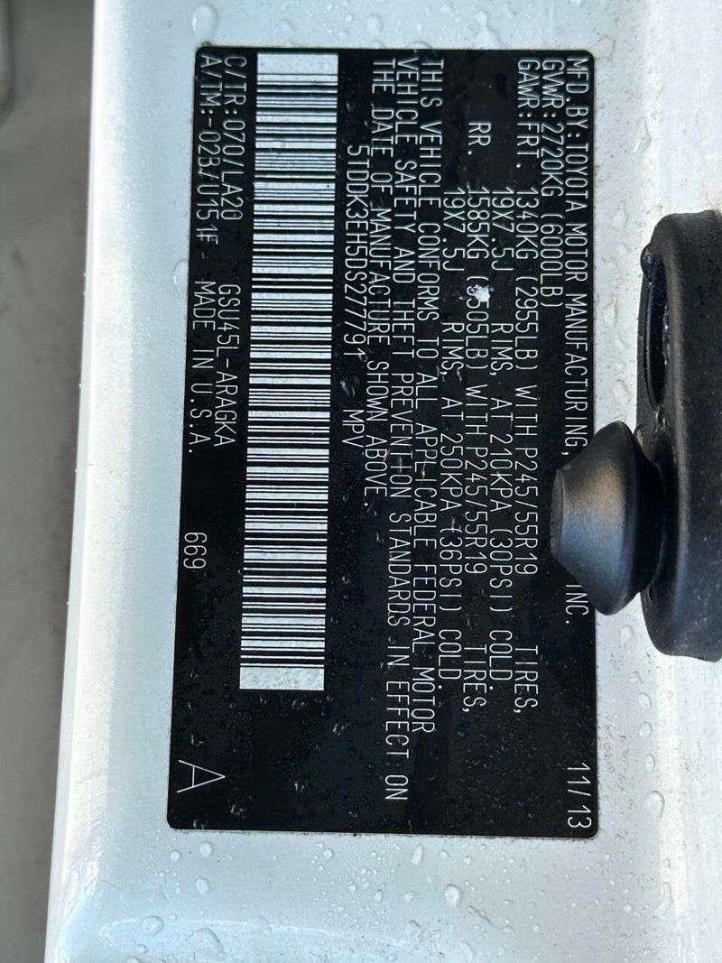 2013 Toyota Highlander Limited AWD 4dr SUV - 22921269 - 17