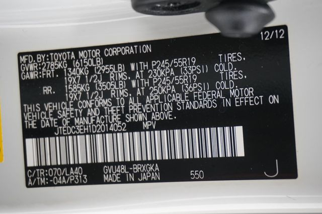 2013 Toyota Highlander Hybrid 4WD 4dr Limited - 22963871 - 35