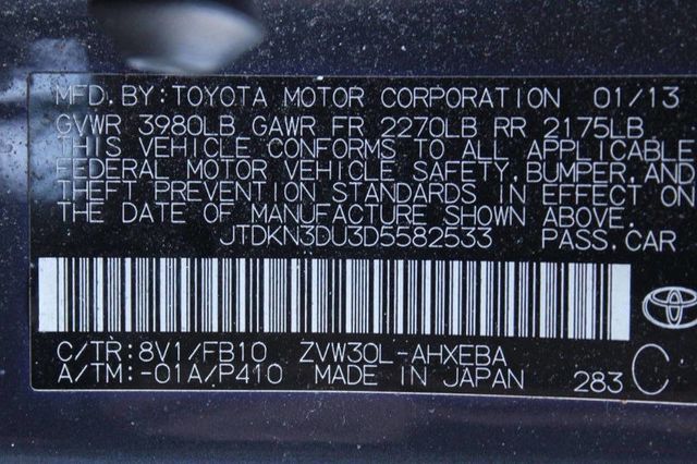2013 Toyota Prius 5dr Hatchback Five - 23020838 - 10