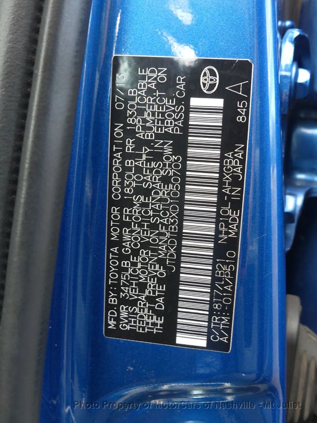 2013 Toyota Prius c 5dr Hatchback Four - 23074663 - 43