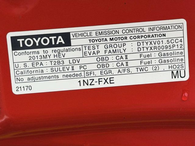 2013 Toyota Prius c 5dr Hatchback Two - 23023453 - 10
