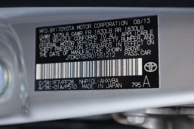 2013 Toyota Prius c 5dr Hatchback Two - 22969339 - 11