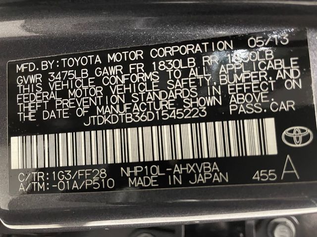 2013 Toyota Prius c 5dr Hatchback Two - 22980334 - 41