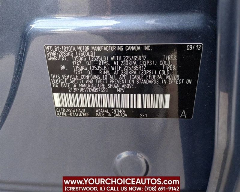 2013 Toyota RAV4 AWD 4dr XLE - 22925818 - 40