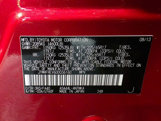 2013 Toyota RAV4 XLE - 23067929 - 13