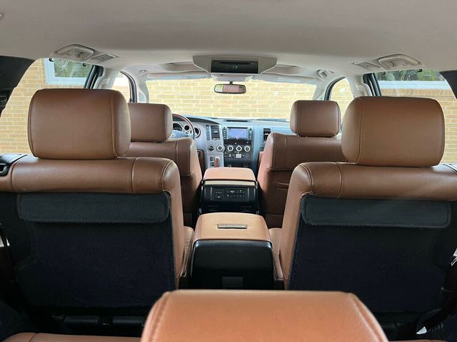 2013 Toyota Sequoia Platinum 4x4 with 3rd row seating - 23007483 - 35