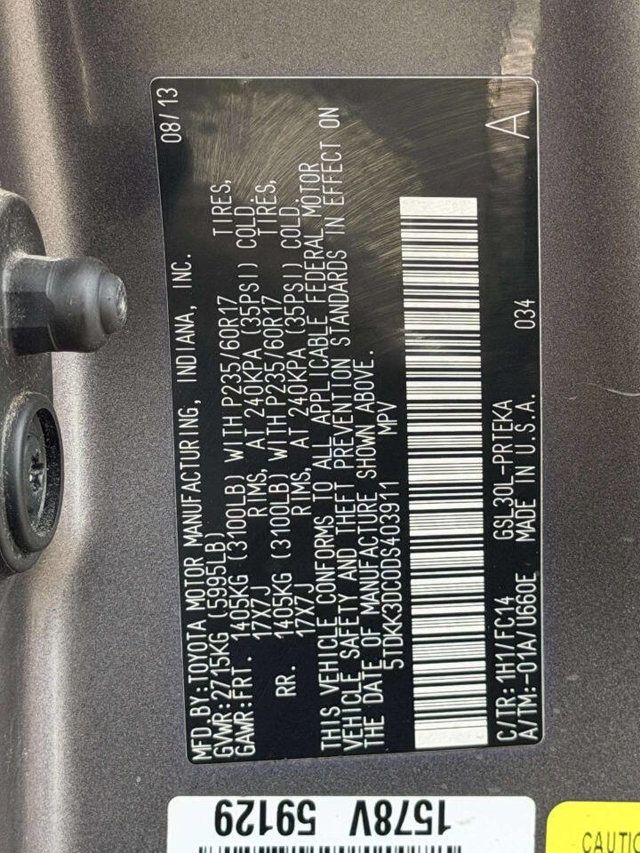 2013 Toyota Sienna LE 8 Passenger 4dr Mini Van - 23012251 - 19