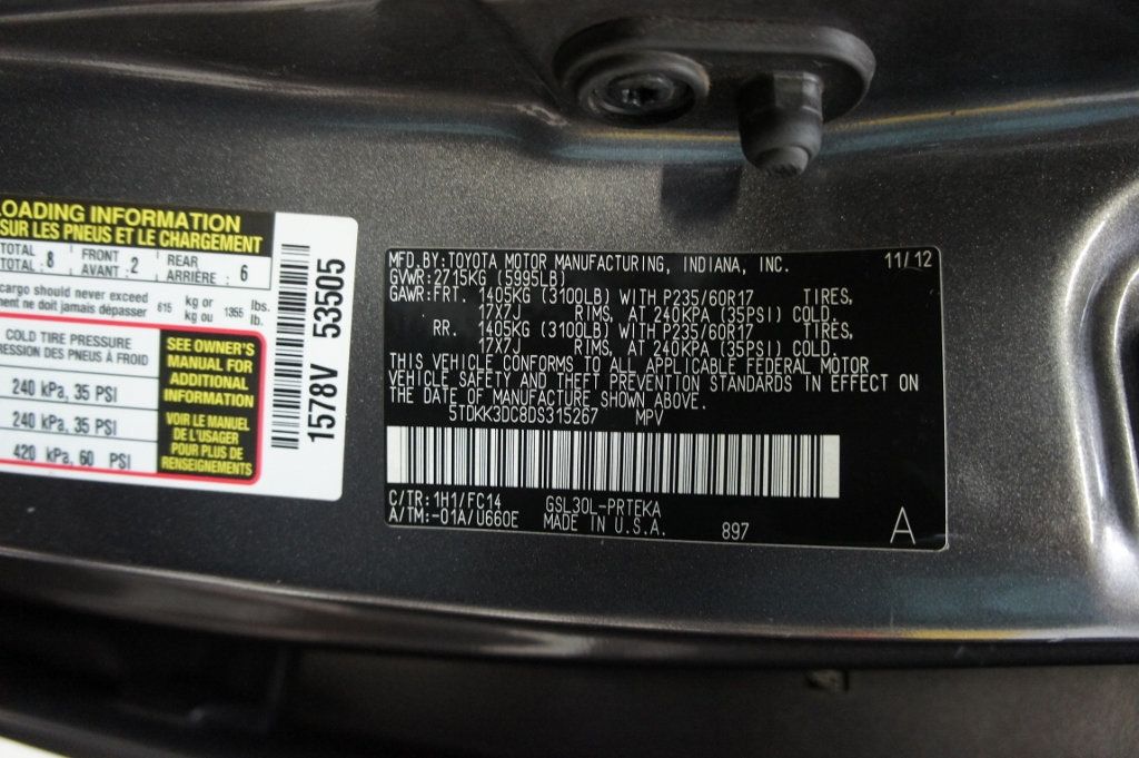 2013 Toyota Sienna LE V6, Great Shape! - 22935646 - 25