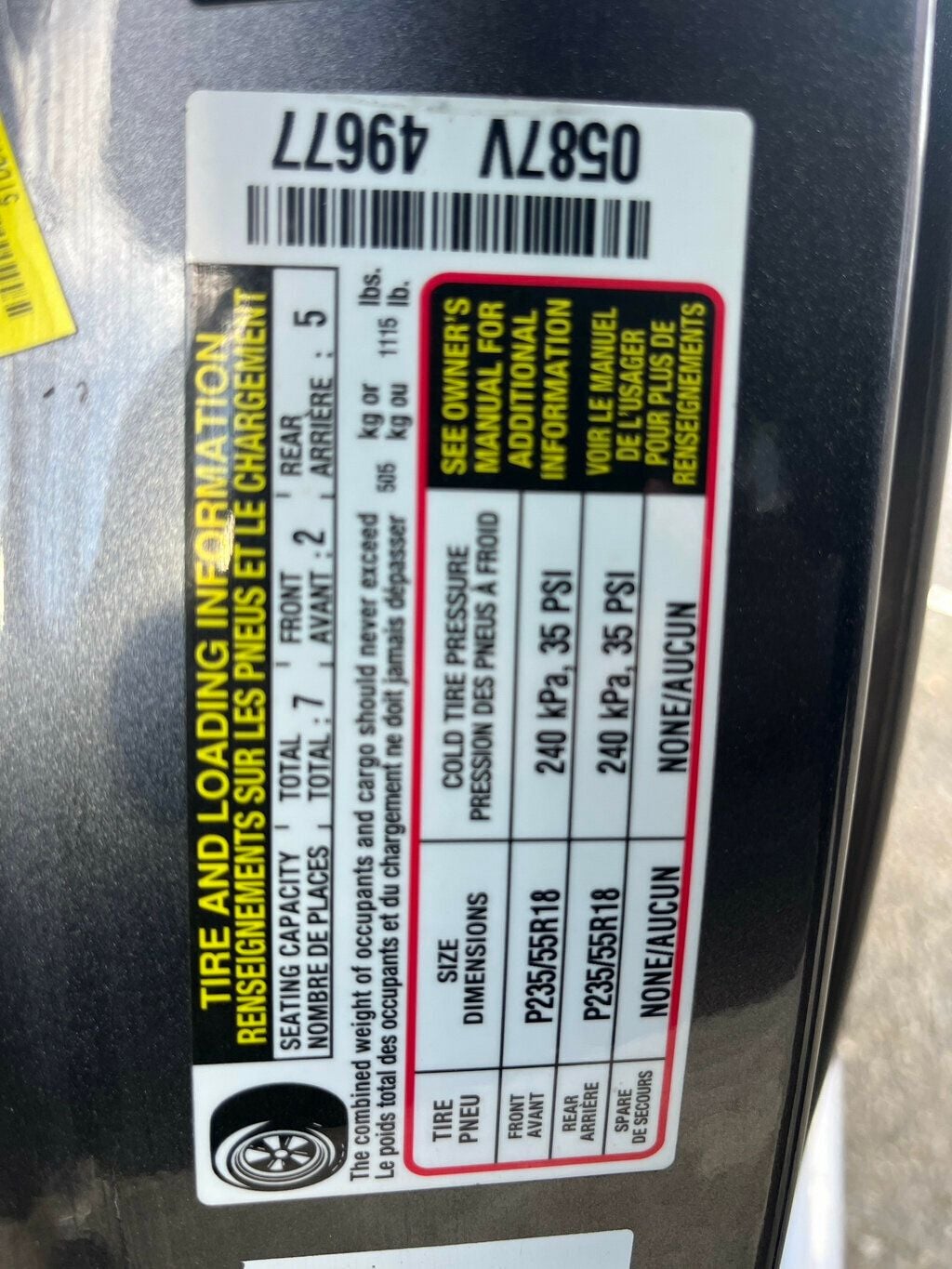 2013 Toyota Sienna Limited All Wheel Drive Van - 22976087 - 64