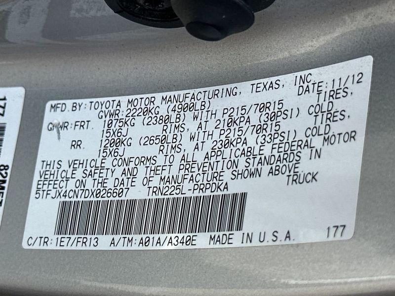 2013 Toyota Tacoma 2WD Double Cab I4 Automatic - 23043373 - 19