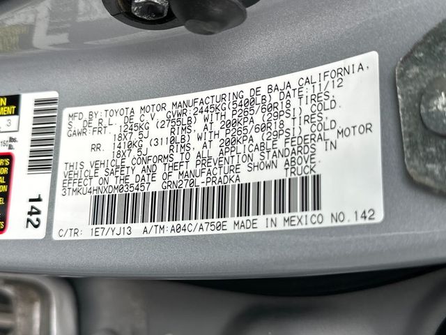 2013 Toyota Tacoma 2WD Double Cab LB V6 Automatic PreRunner - 22959153 - 20