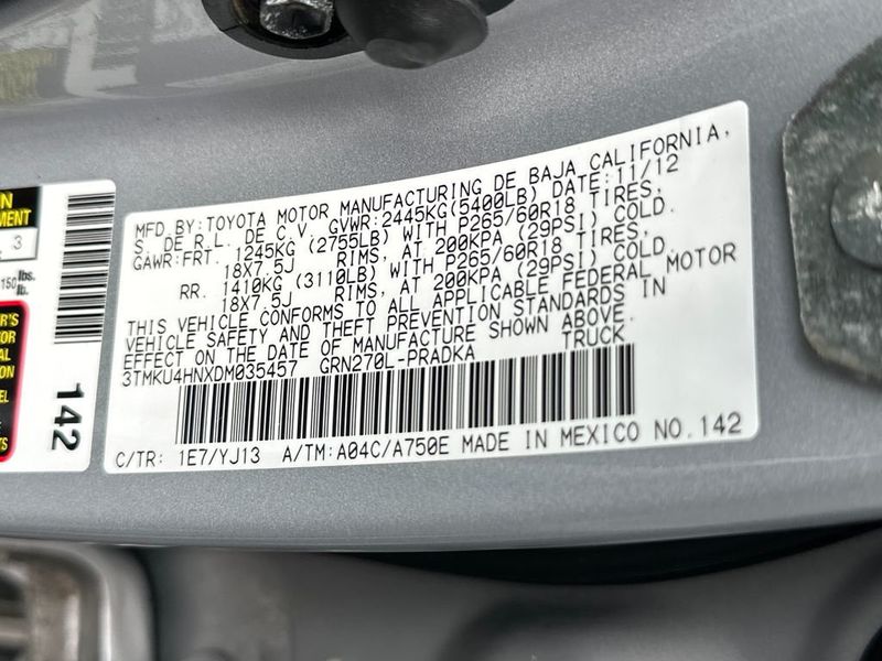 2013 Toyota Tacoma 2WD Double Cab LB V6 Automatic PreRunner - 22959153 - 20