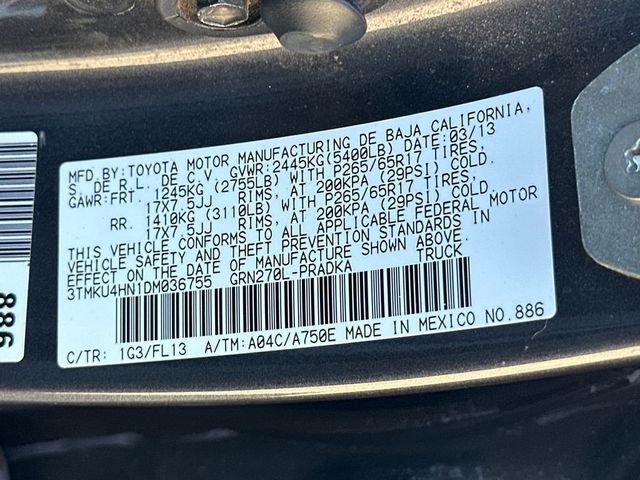 2013 Toyota Tacoma 2WD Double Cab LB V6 Automatic PreRunner - 23020753 - 20