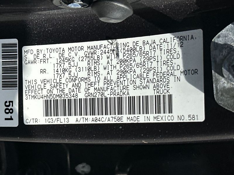 2013 Toyota Tacoma 2WD Double Cab LB V6 Automatic PreRunner - 23043371 - 20